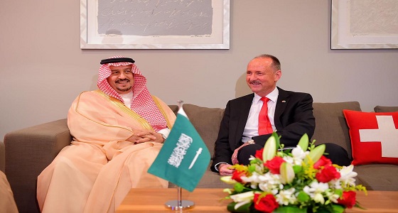 أمير الرياض يشرّف حفل سفارة جمهورية سويسرا لدى المملكة