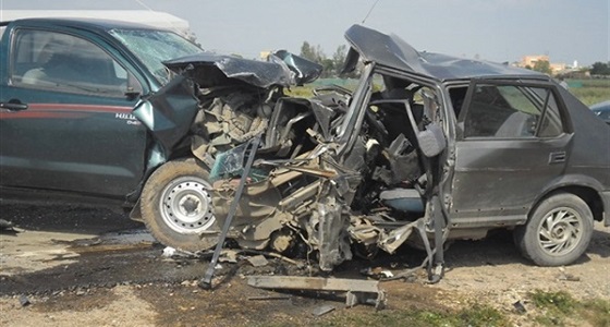 حادث اصطدام مركبتين بجدة ينتج عنه عدد من الإصابات