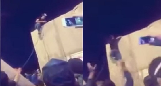 بالفيديو.. عراقي يراوغ رصاصة ويتغلب عليها