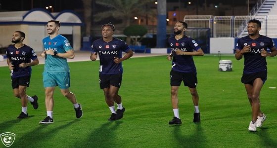 بالصور.. الهلال يعاود تدريباته بعد تغلبه على السد القطري