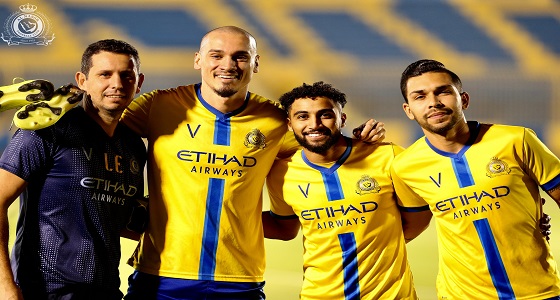 بالصور.. النصر يواصل تدريباته اليومية