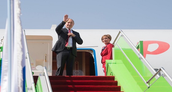 بالصور.. الرئيس الروسي يغادر الرياض