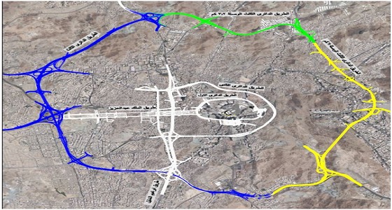 حادث مروري في العاصمة المقدسة يعيق الحركة المرورية