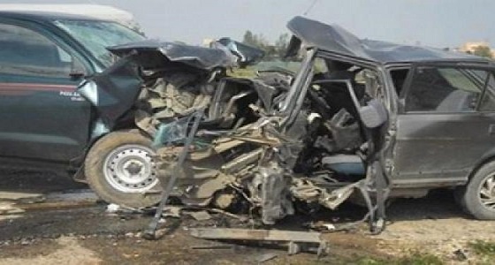 اصطدام 4 مركبات في الطائف « طريق الهدا باتجاه مكة »