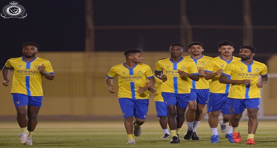 النصر يواصل استعداداته للهلال (صور)