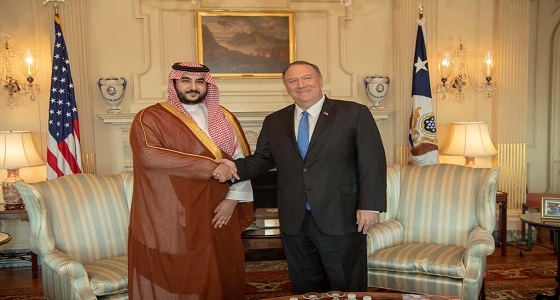 تفاصيل لقاء الأمير خالد بن سلمان بوزيري الخارجية والدفاع الأمريكيان
