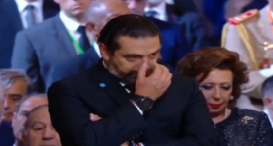 بالفيديو.. «الحريري» يذرف الدموع بمراسم تأبين الرئيس الفرنسي الراحل شيراك