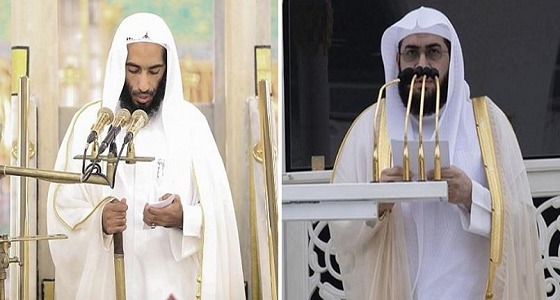 بالفيديو.. أول خطبة جمعة لبندر بليلة وأحمد بن حميد في الحرمين الشريفين