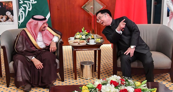 سمو أمير منطقة الرياض يشرف حفل سفارة الصين