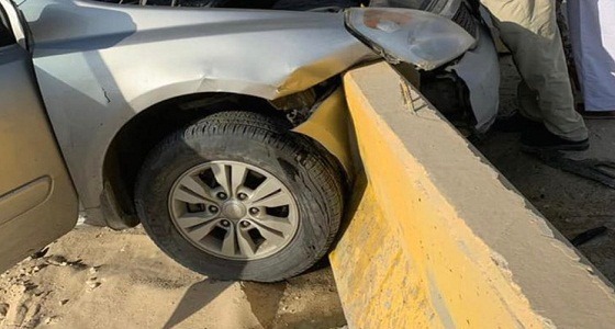 إصابة 5 موظفات في حادث مروري بالجبيل