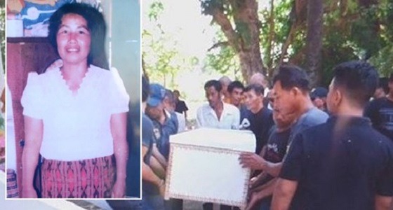 بعد وضعها في نعش بارد لـ 3 أيام .. سيدة تعود للحياة قبل لحظات من حرق جثتها