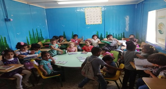 مركز الملك سلمان يفتتح الدورة التعليمية والتدريبية في مخيم الزعتري