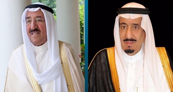 خادم الحرمين يتلقى برقية تهنئة من أمير دولة الكويت بعد توقيع اتفاق الرياض