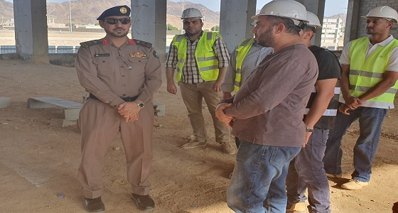 مدير «مدني المدينة» يتفقد إدارة العيص ومركز سليلة جهينة