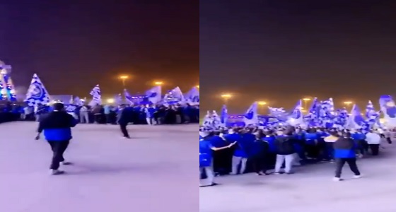 بالفيديو.. جماهير الهلال تحتشد في مقر الاحتفال وسط أجواء كرنفالية