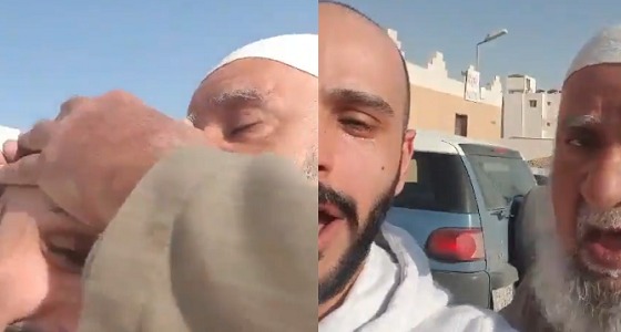 بالفيديو.. ردة فعل مؤثرة لمسّن هرب من مشاهدة الهلال وأتته البشارة من الشارع