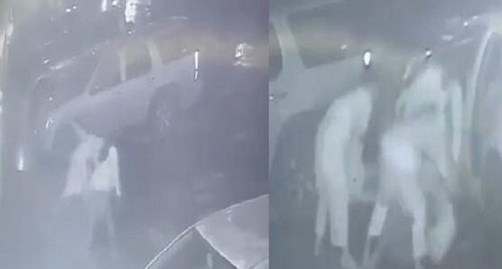 مجهولون يختطفون شابا في شارع عام (فيديو)