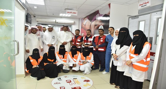 الهلال الأحمر بالباحة ينظم فعالية دمك حياه لغيرك