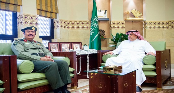 وكيل إمارة منطقة الرياض يستقبل مدير الجوازات بالمنطقة