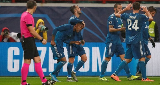 يوفنتوس يتأهل إلى ثمن نهائي دوري أبطال أوروبا