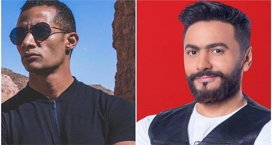 الصدفة تجمع بين تامر حسني ومحمد رمضان على إنستجرام