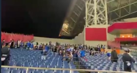 بالفيديو والصور.. لحظة دخول جماهير الهلال لـ ملعب سايتاما