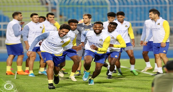 النصر يختتم استعداداته لأبها بمعنويات عالية (صور)