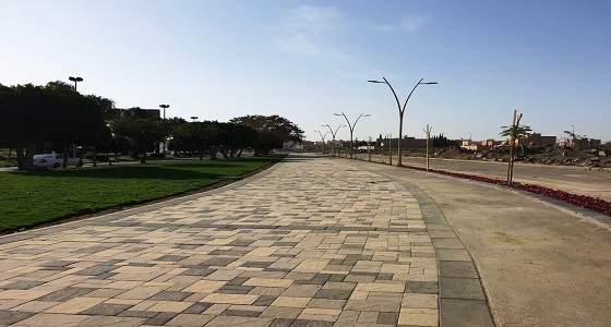 أمانة عسير تنجز 90% من مشروع ممشى المطار بأبها