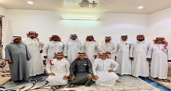 بالصور.. «الحارثي» يحتفل بعقد قرانه بمحافظة العرضيات