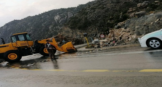 إغلاق عقبة حزنة بالباحة احترازيًا