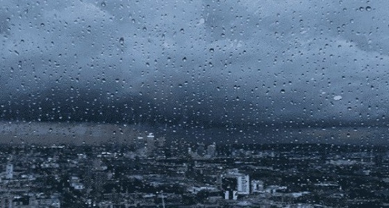 أمطار ورياح نشطة على مكة   
