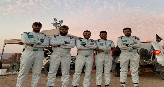 فريق الأمن العام للسيارات والدراجات النارية يتمكن من تحقيق مراكز متقدمة في أولى أيام انطلاقة رالي العلا