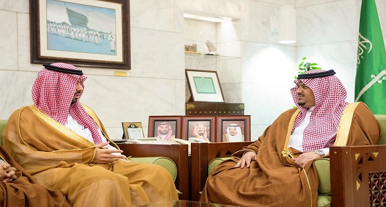الأمير محمد بن عبدالرحمن يستقبل أمين منطقة الرياض المعين حديثًا