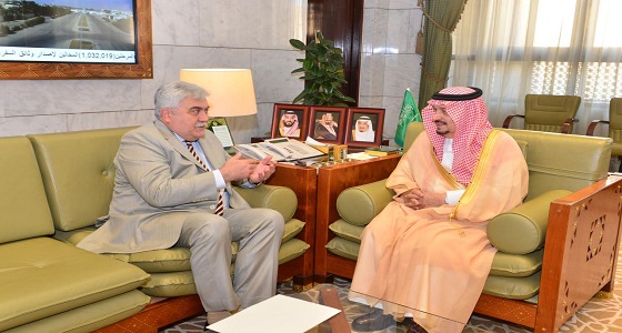 أمير الرياض يستقبل سفير جمهورية رومانيا لدى المملكة