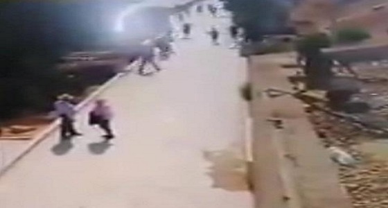 فيديو يوثق لحظة هجوم «الداعشي» على السياح في مدينة جرش الأردنية