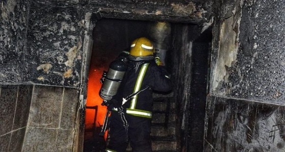 اندلاع حريق في شقق مفروشة ببلجرشي