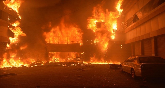 إخماد 3 حرائق نشبت في مواقع مختلفة بجدة (صور)