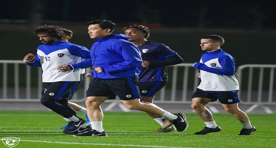شاهد.. الهلال يواصل تدريباته لاقتناص المركز الثالث في كأس العالم