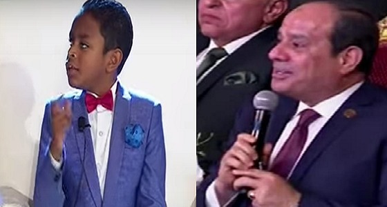 بالفيديو.. «السيسي» يرد على طفل طالب بتدريس مادة جديدة في المدارس