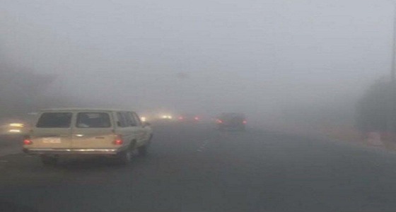 تكوُّن الضباب على طريق الهدا.. والداخلية تحذر