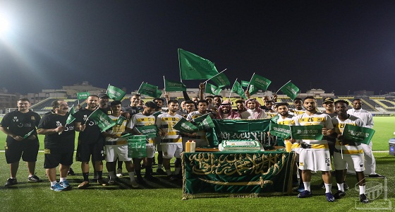 الاتحاد يواصل تدريباته ويحتفي بذكرى البيعة (صور)