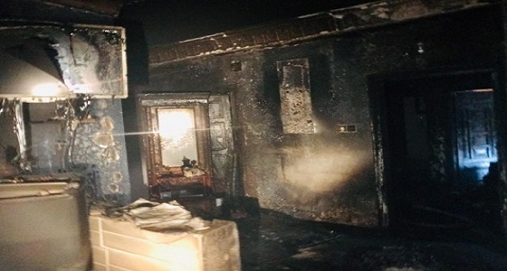 إخلاء 26 شخصًا بعد اندلاع حريق في بناية بالمدينة