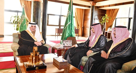 سمو أمير تبوك يستقبل رئيس وأعضاء اللجنة التنسيقية للمهندسين بالمنطقة