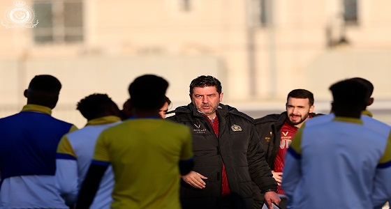 بالصور.. النصر يواصل تدريباته استعدادًا لضمك