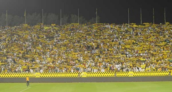 شاهد.. جماهير الاتحاد تردد «ارحل يا حائلي»