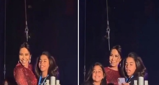 بالفيديو.. شيرين عبدالوهاب مع ابنتيها في كواليس حفلها بدبي