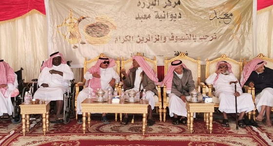 ديوانية معبد تقيم احتفالية للمسنين بربيع البرزة