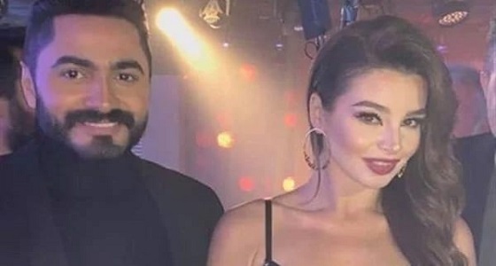 بالفيديو.. جوهرة تثير الجدل بمقطع جريء مع تامر حسني 