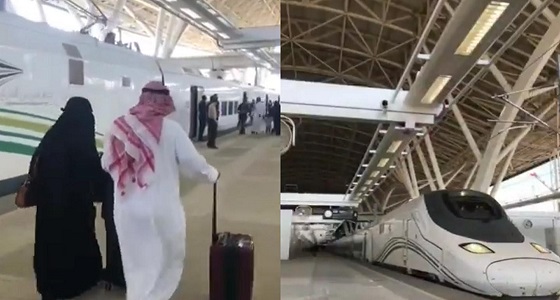 بالفيديو.. بدء تشغيل محطة ‎قطار الحرمين بمطار الملك عبدالعزيز الجديد