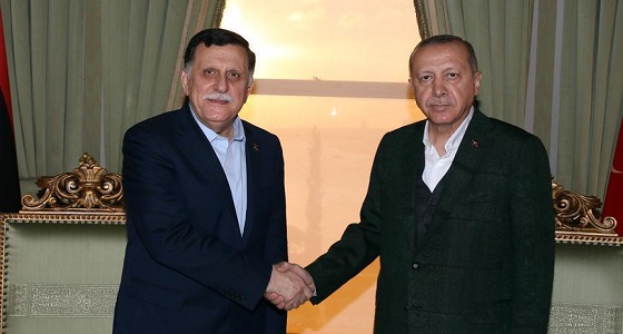 « السراج»بين أوهام «أردوغان» و«تميم» والجيش الليبي يدمر مواقع على صلة بإتفاقه مع تركيا